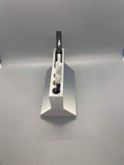 Concrete Pencil Holder - Construction Barricade 3d model