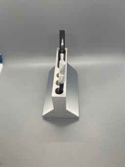 Concrete Pencil Holder - Construction Barricade 3d model