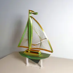 Sailboat - no supports 3d model