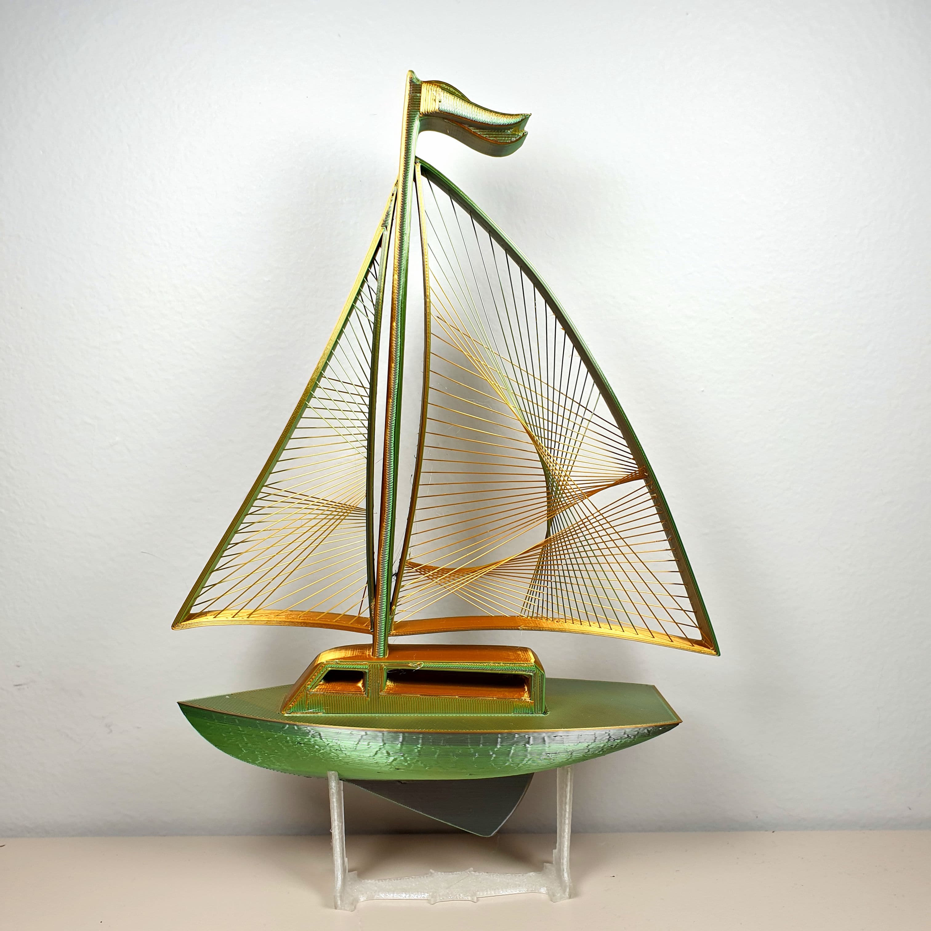 Sailboat - no supports 3d model