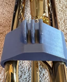 Trumpet GoPro Mount - Made for YTR200ADII 3d model