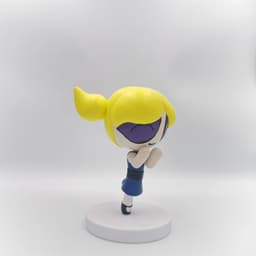 Bubbles from the Powerpuff Girls series 3d model