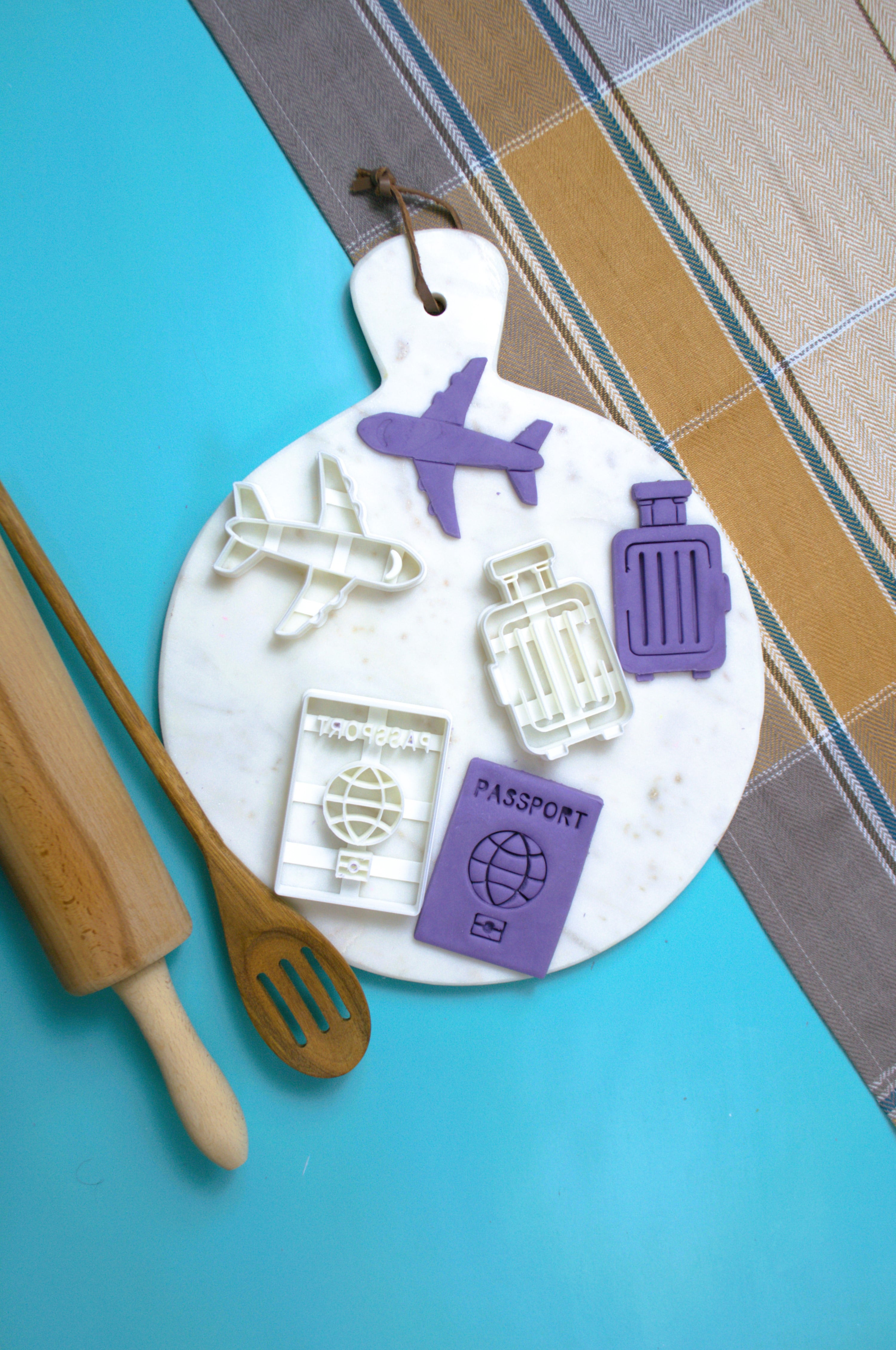 Travel Accessories Cookie Cutter Set 3d model