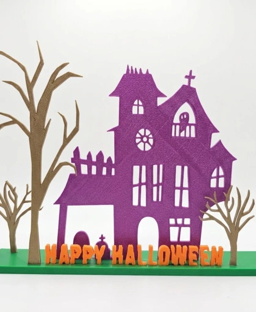 Haunted House Set 3d model