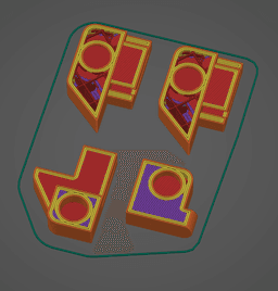 Magnetic Front Plate - Bambu Lab P1P #ThangsBambuContest 3d model