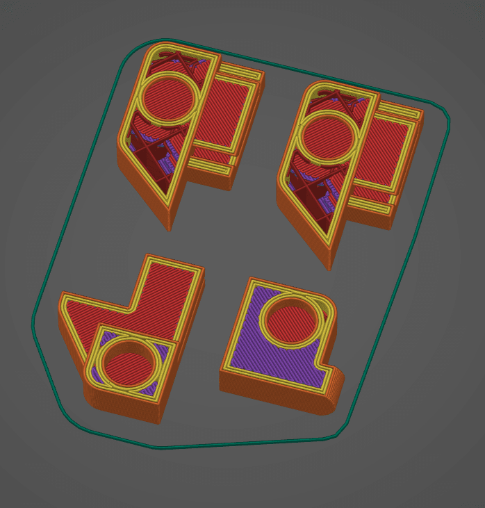 Magnetic Front Plate - Bambu Lab P1P #ThangsBambuContest 3d model