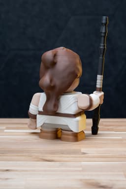 Chunky Rey - Star Wars Kit | No Supports, No AMS, No Glue 3d model