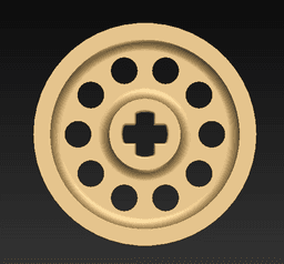 Truck Tyre Rim 3d model