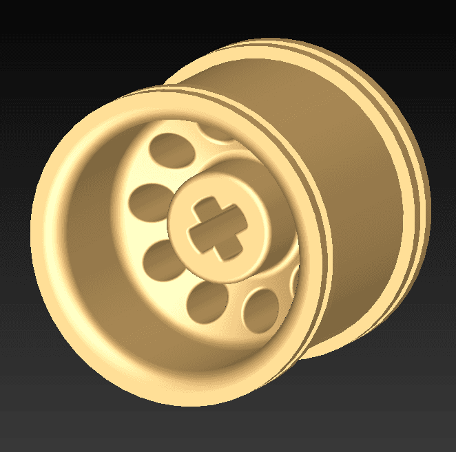 Truck Tyre Rim 3d model