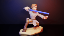 Obi-Wan Kenobi Multiparts +3MF 3d model
