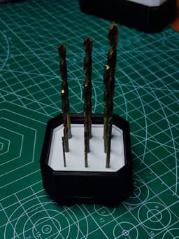 1x1x0.5 - Small Drill Holder - Multibin Insert 3d model