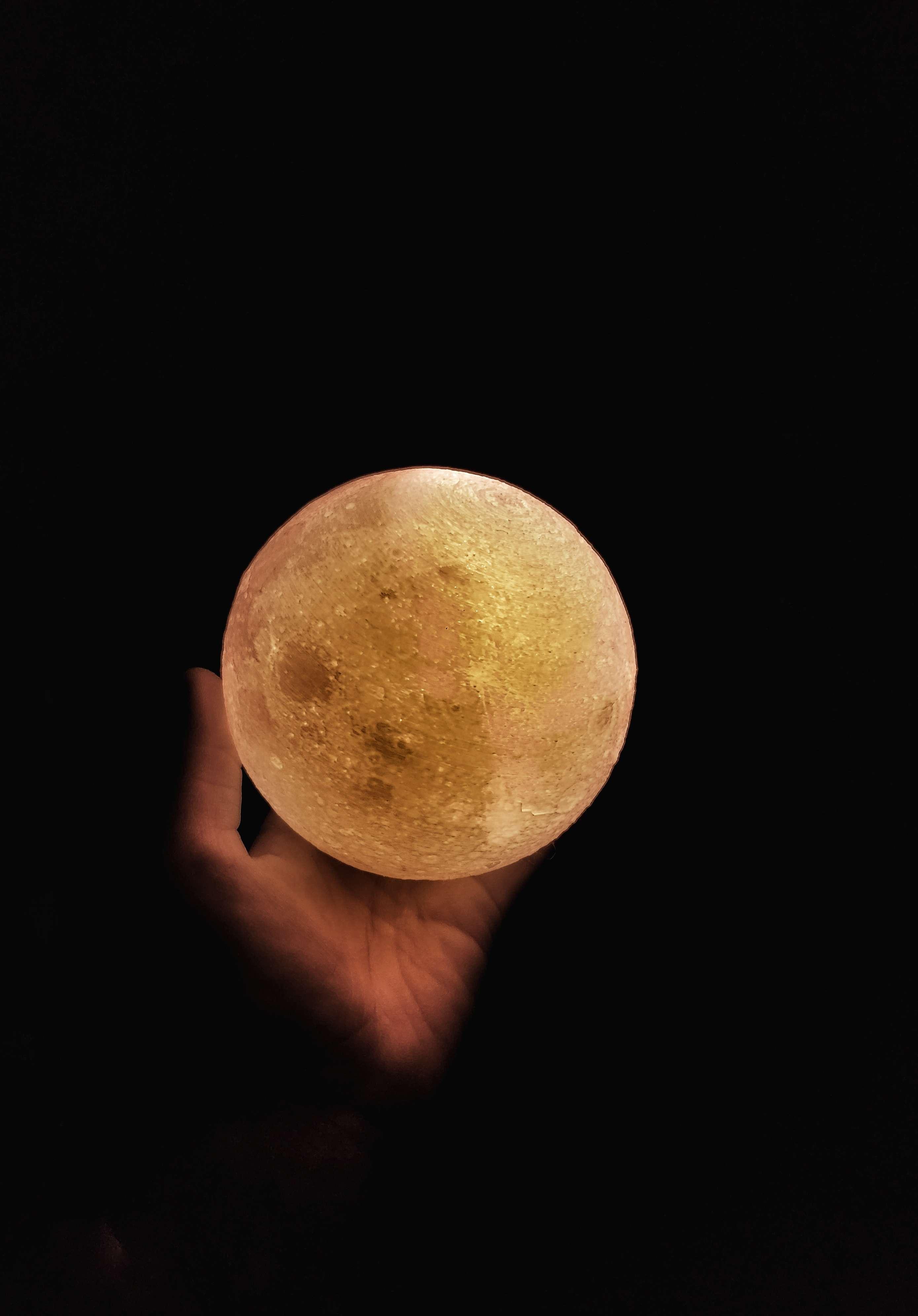 NASA Moon Lamp With Tealights 3d model