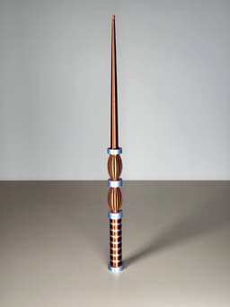 Easy Wizard Wand (screw together) 3d model