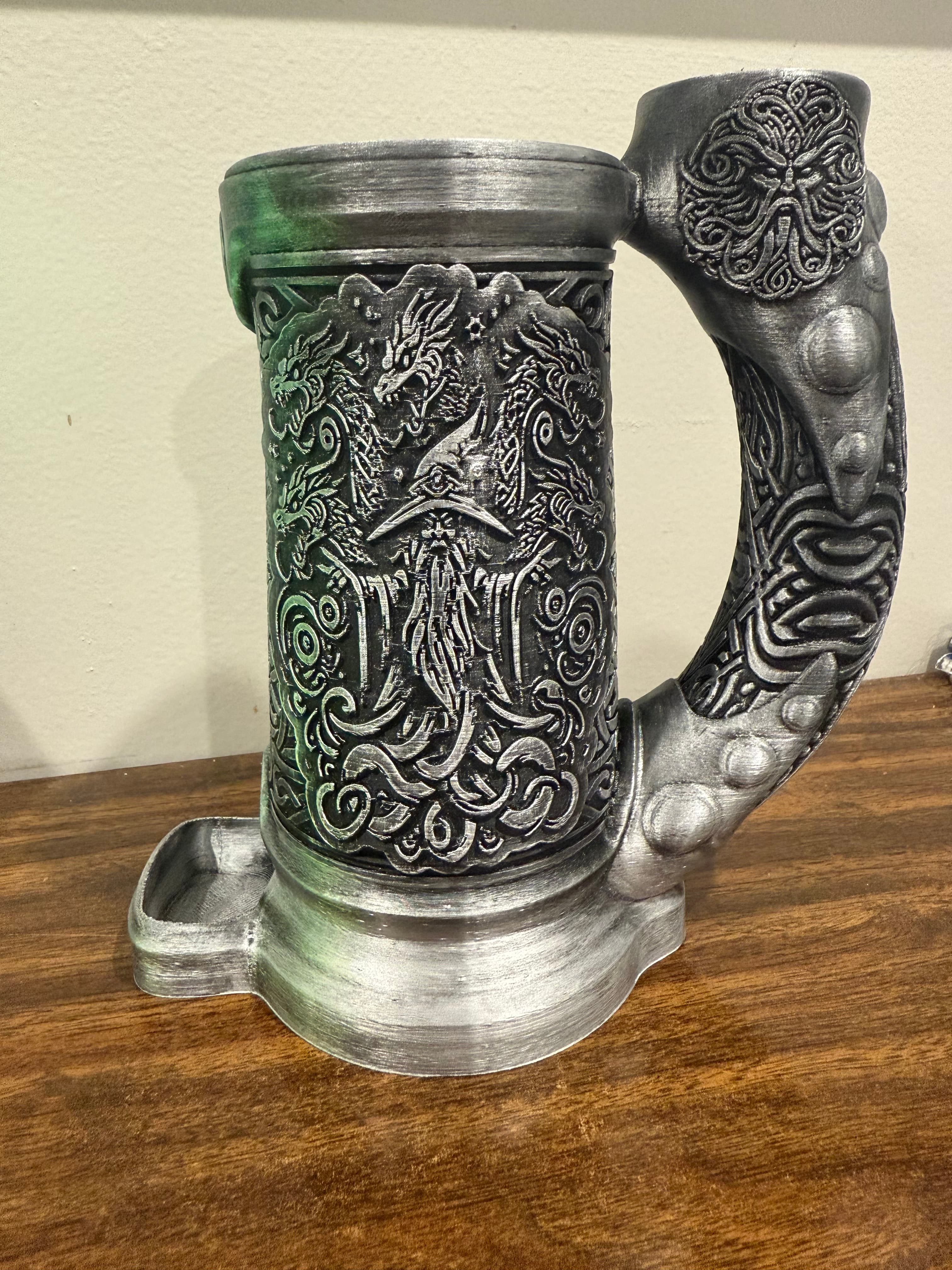 I have to admit I avoided using Rub & Buff until I ran across your YouTube video actually showing how easy it was to use Thanks for that one. I really love how it turned out. I had made this for someone who may not get it now LOL. Awesome design Thanks for all you do and keep them coming.