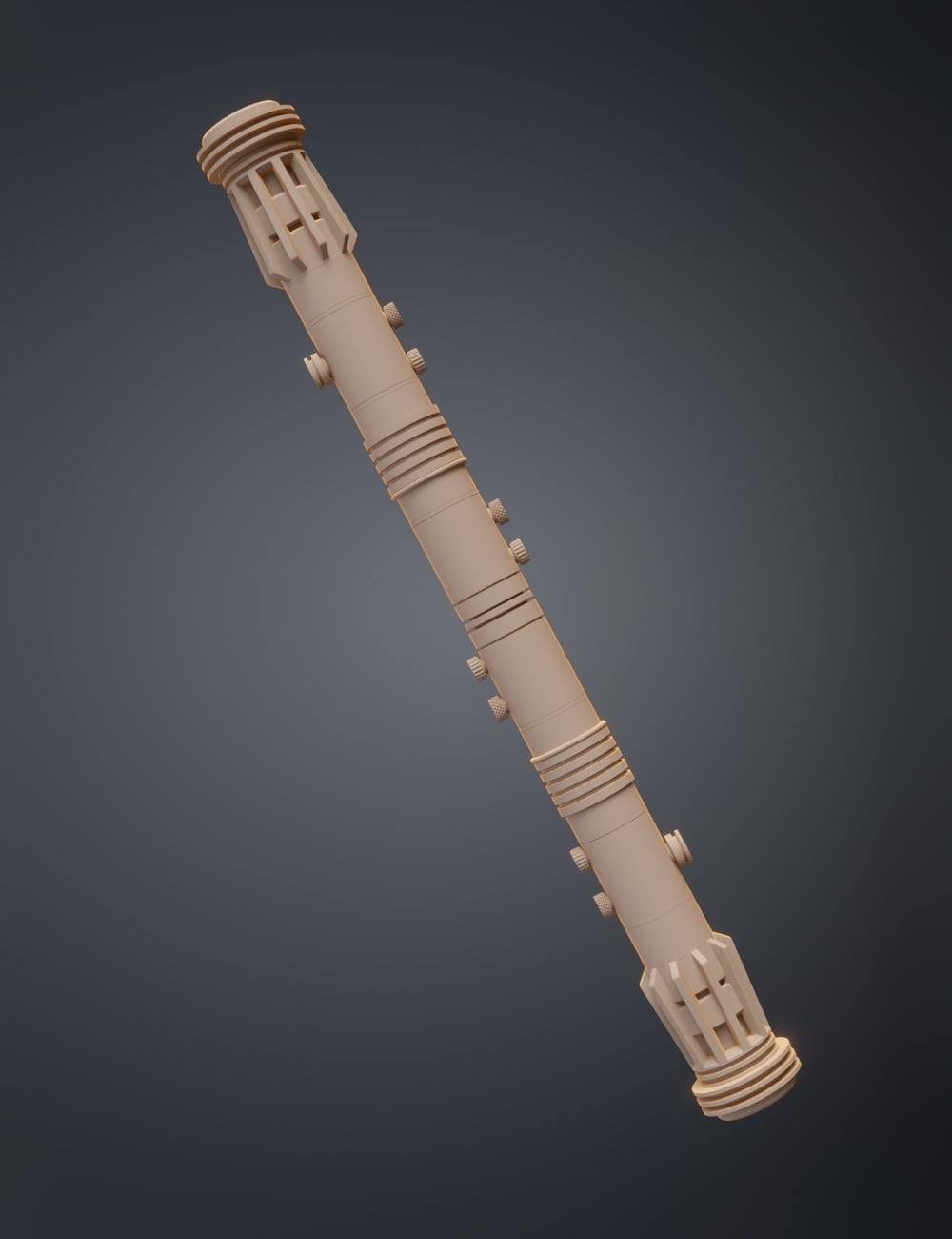 Darth Maul's lightsaber 3d model