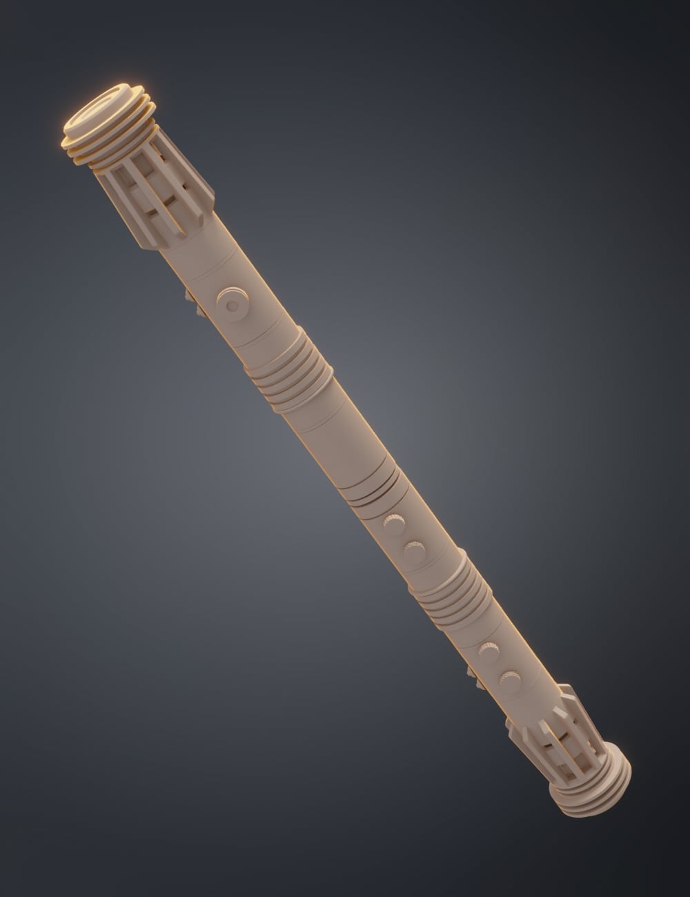 Darth Maul's lightsaber 3d model
