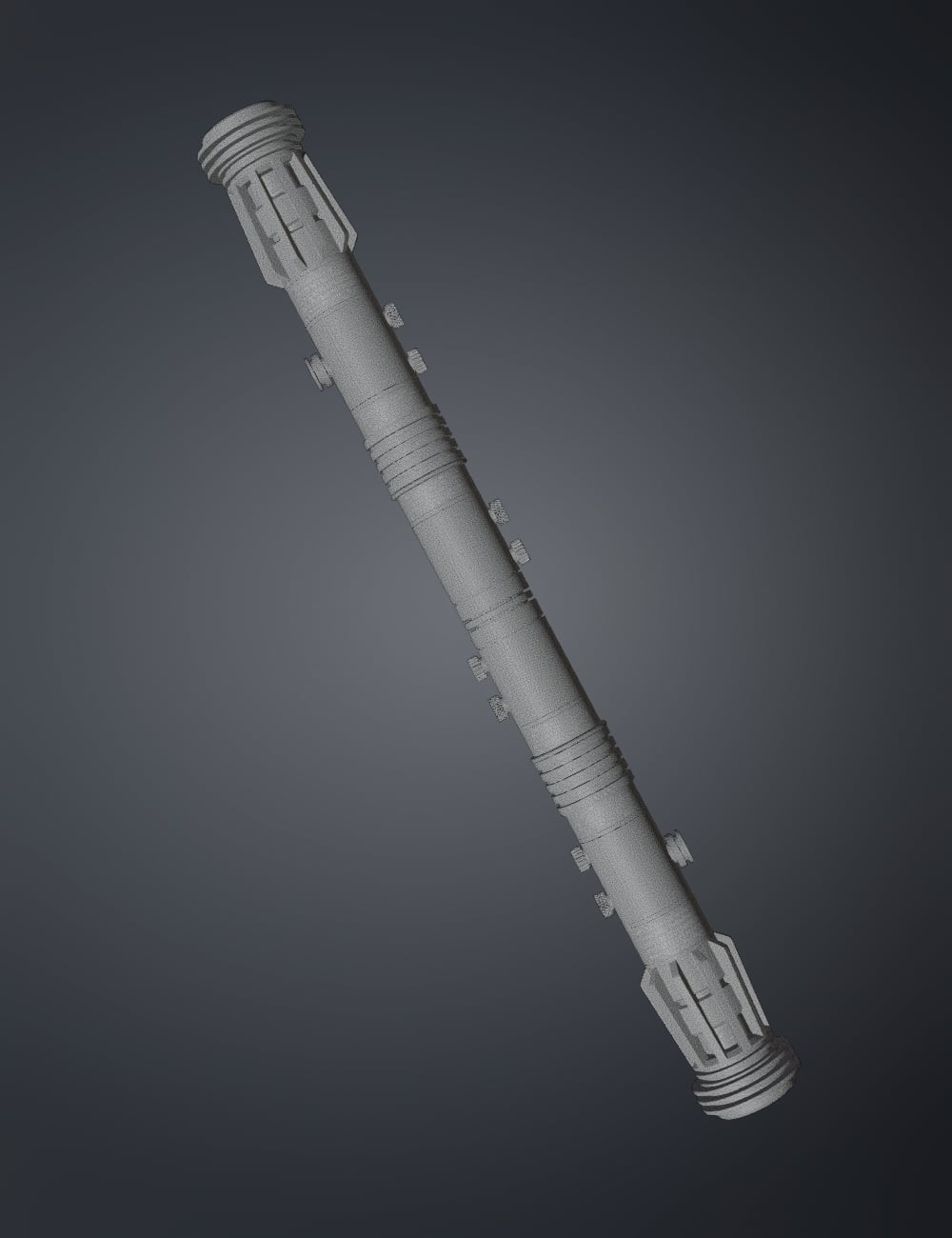 Darth Maul's lightsaber 3d model