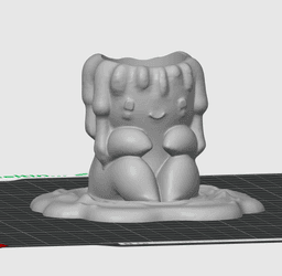 Melting Ice Candle Holder - Cute Winter Decor - No Supports 3D Print STL/3MF 3d model
