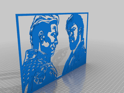 Butcher vs Homelander : TheBoys 3d model