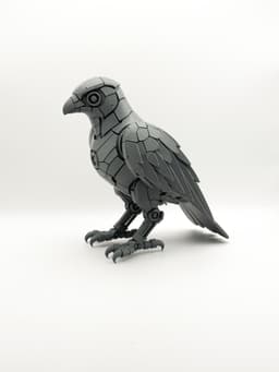 Mechanical Falcon 3d model