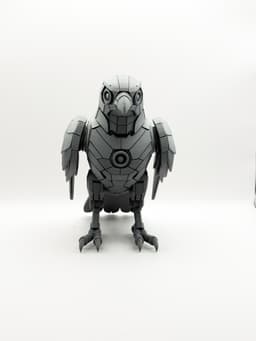 Mechanical Falcon 3d model