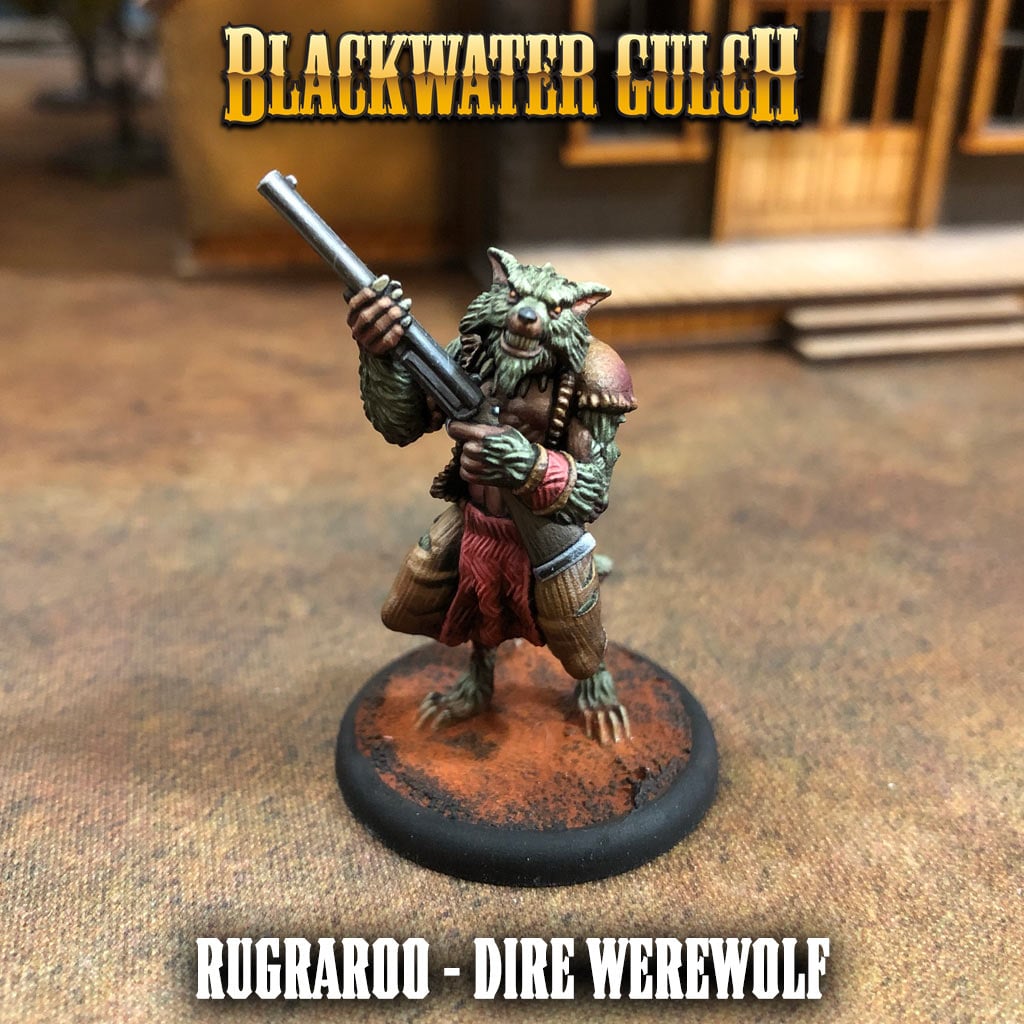 Rugaroo - Dire Werewolf 3d model