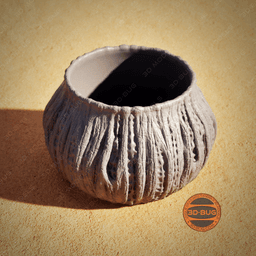 ALIEN PLANTER / VASE / PEN HOLDER 3d model