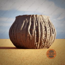 ALIEN PLANTER / VASE / PEN HOLDER 3d model