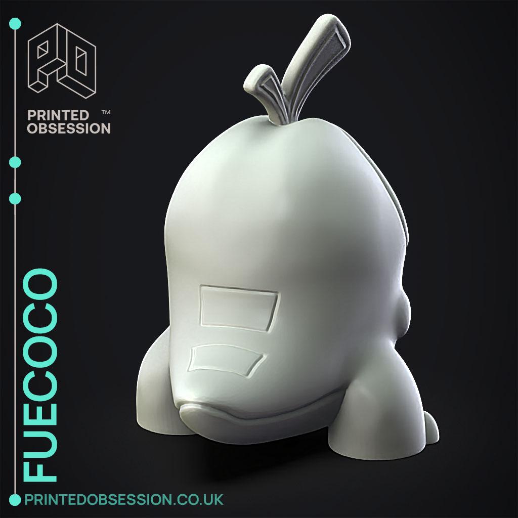 Fuecoco - Pokemon - Fan Art 3d model