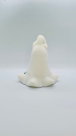 Ghost Gnome with Pumpkins 3d model
