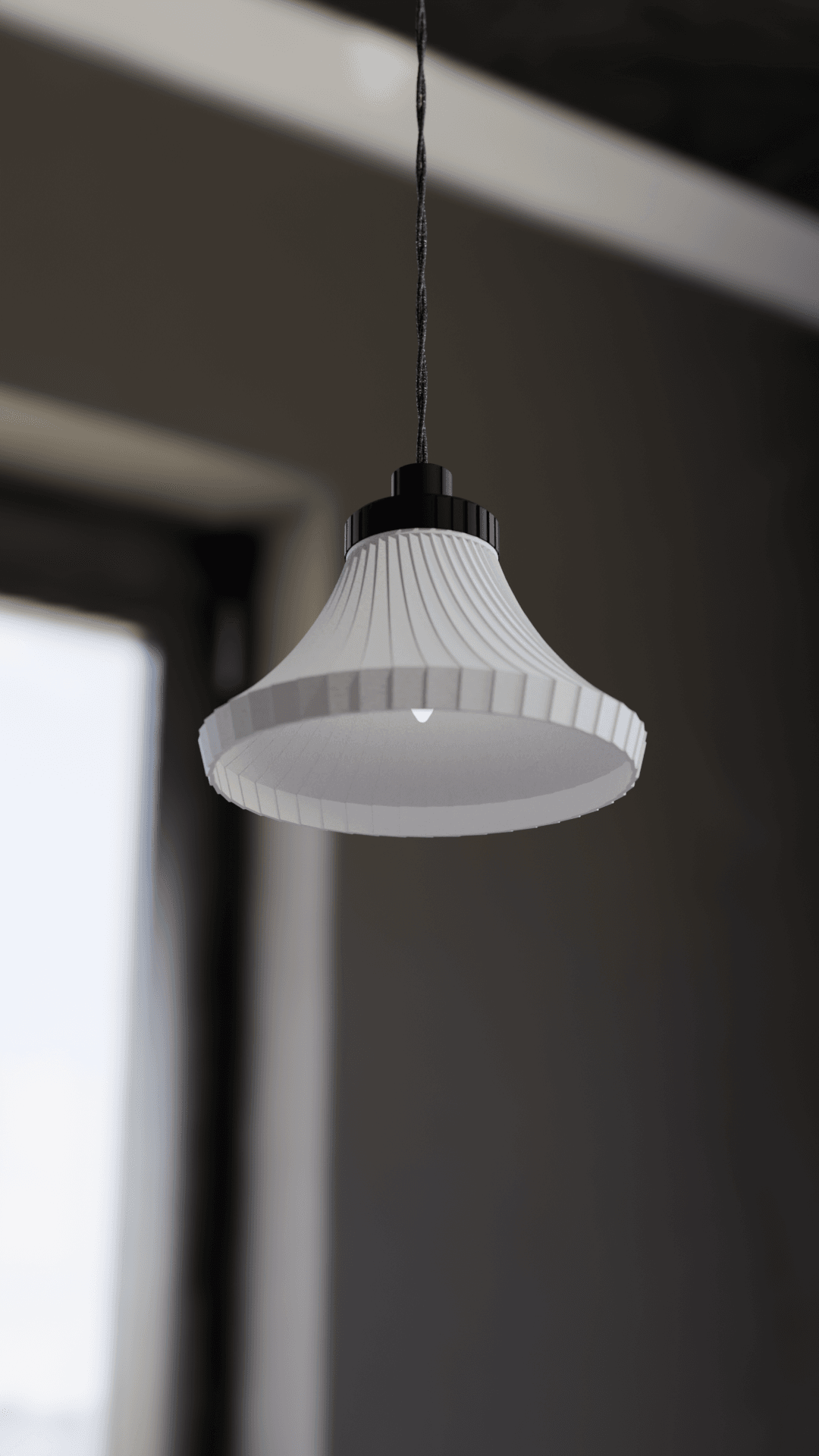 Modular lamp Shade 19 3d model