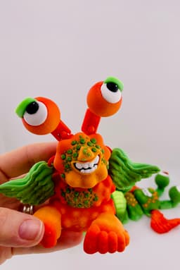 My Dream Monster -Warty 3d model