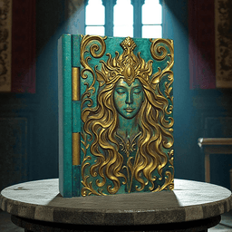 Mystic Goddess - Book Box 3d model
