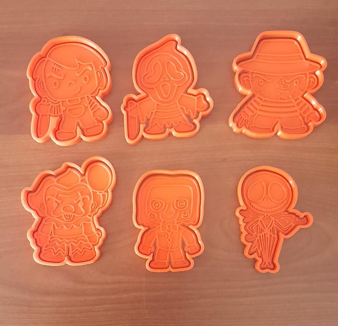 Cookie cutter Halloween 3d model