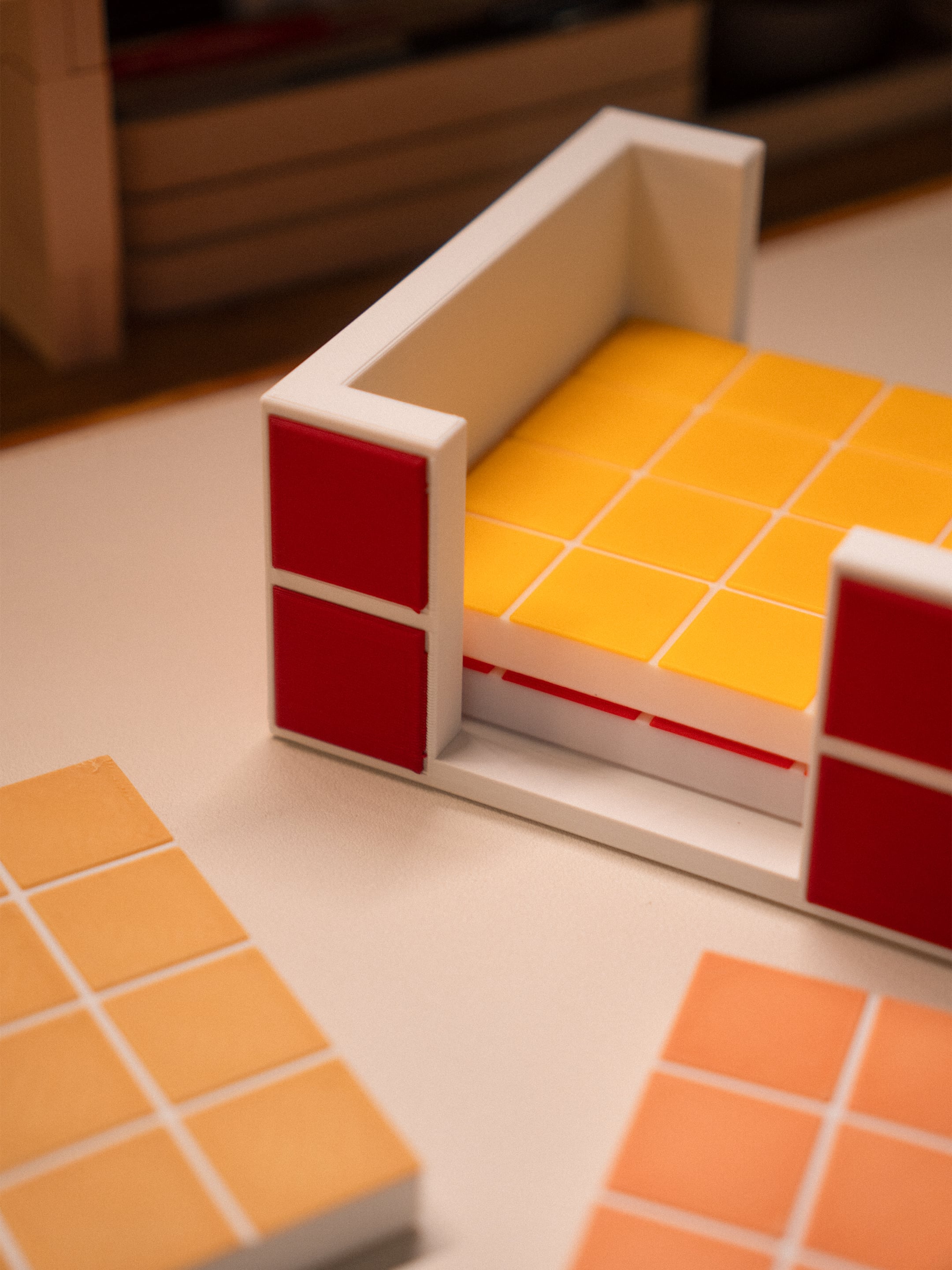 Tile Coaster 3d model