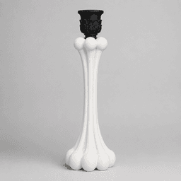 Gothic Bone Candle Holder 3d model