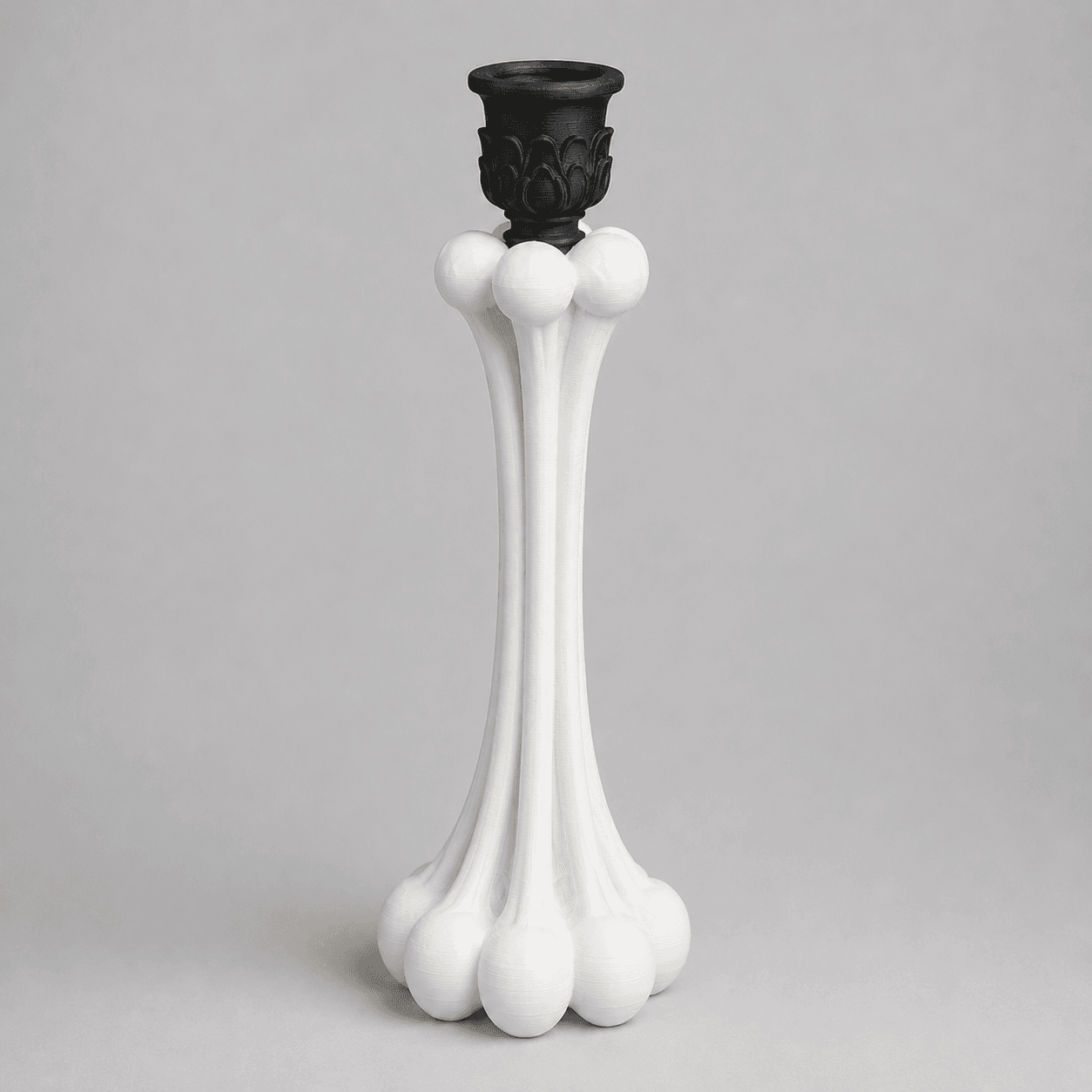 Gothic Bone Candle Holder 3d model