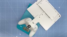 Xbox controller holder and case for iPad 3 screen 3d model