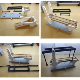 Ikea/Brio wooden train/car drawbridge. 3d model