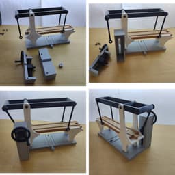 Ikea/Brio wooden train/car drawbridge. 3d model