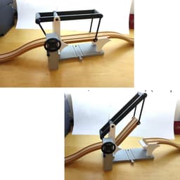 Ikea/Brio wooden train/car drawbridge. 3d model