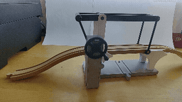 Ikea/Brio wooden train/car drawbridge. 3d model
