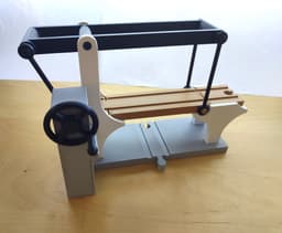 Ikea/Brio wooden train/car drawbridge. 3d model