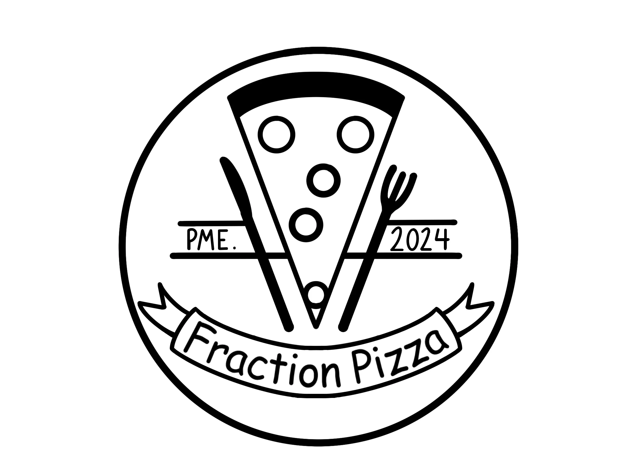 Fraction Pizza 3d model