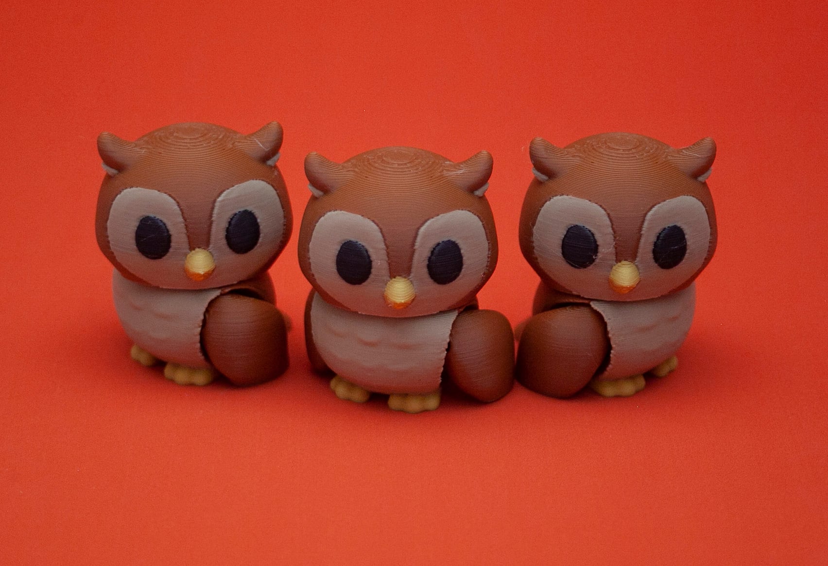 Flexi Owl 3d model