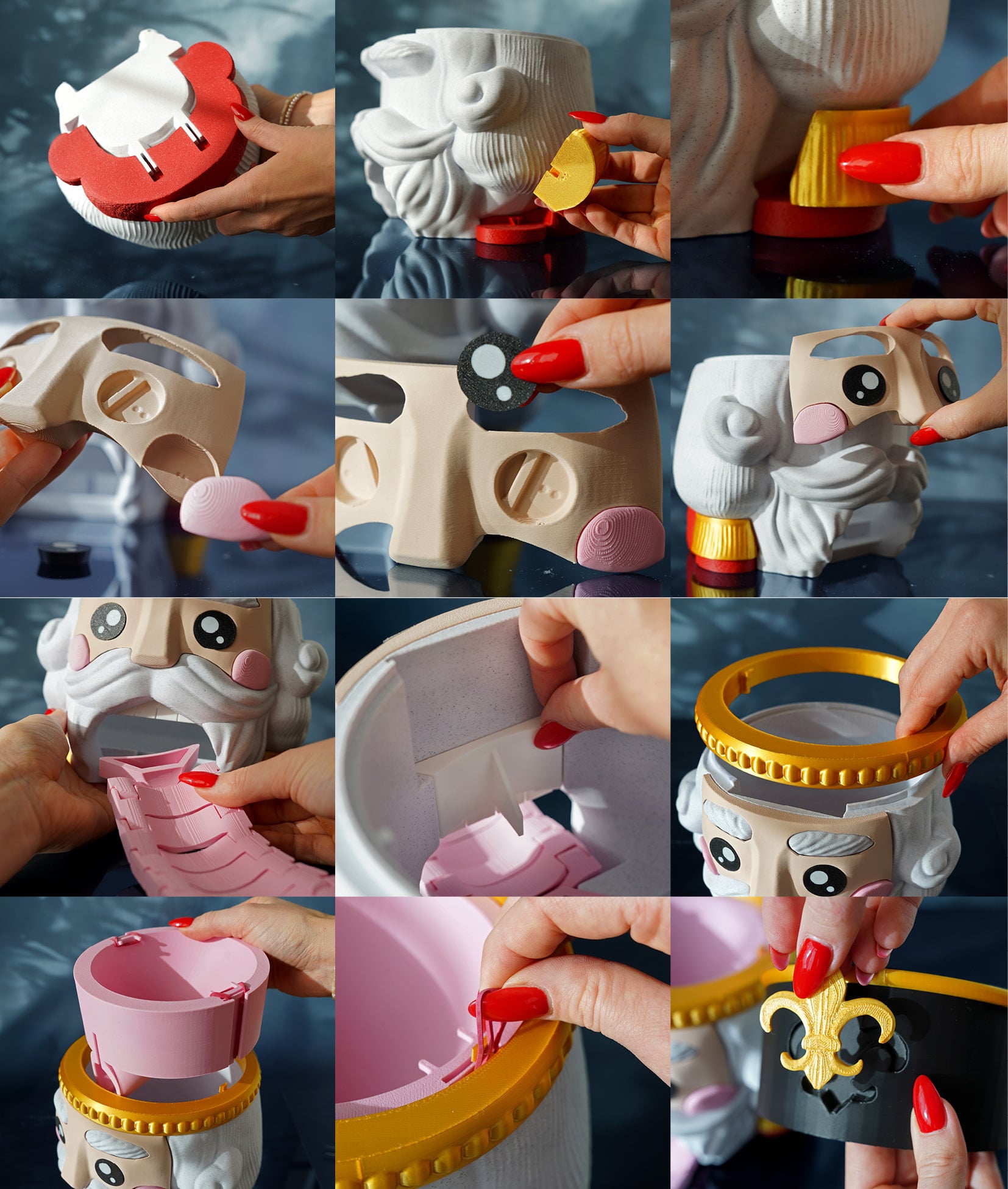 Nutcracker Candy Dispenser 3d model