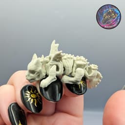 nano flexi skelly dragon 3d model