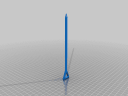 Plant Support For Small Plants 3d model