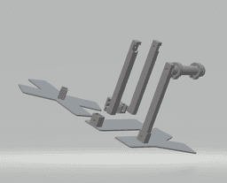 FHW Nerf Sign Target set 3d model