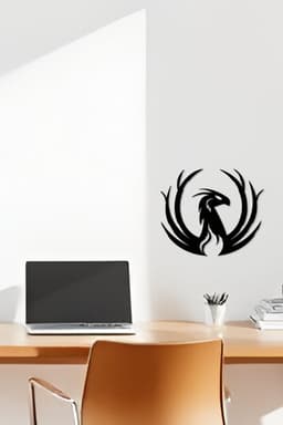 Simurg Wall Art, Wall Decor, Home Decor 3d model